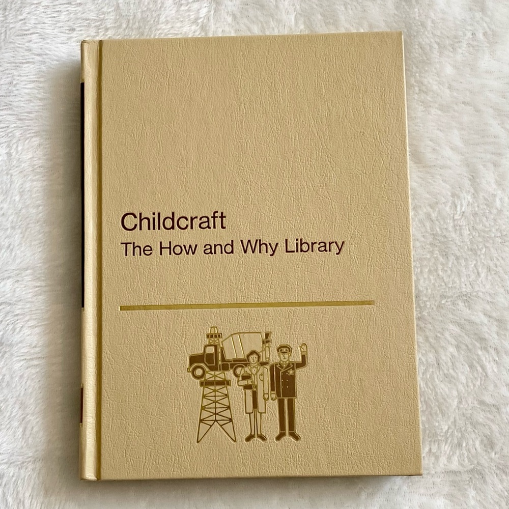 Vintage 70s Children’s Book - Childcraft 8 - hardback - The How & Why